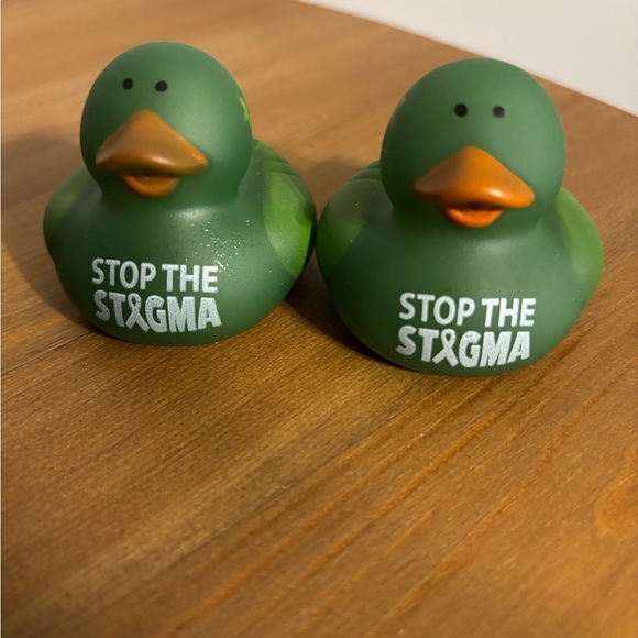 Mental Health Awareness Ducks And Wristbands - Picture 3 of 3